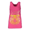 Elegant Pink Cotton Tank with Logo Print