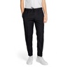 Black Plain Trousers with Front Pockets