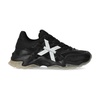 Black Leather Sneakers with Richmond X Logo