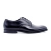 Elegant Blue Leather Derby Shoes