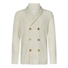 White Double-Breasted Blazer Outerwear