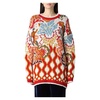 abstract-print long-sleeve jumper