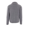 Cashmere Silk Grey Cardigan Sweater