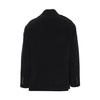 Black Ribbed Velvet Jacket