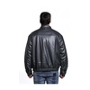 Black Eco-Leather Jacket UMA24096CA HB