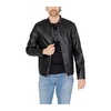 Black Polyester Spring Jacket Men Collection