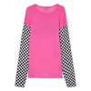 Printed Light Jersey Long Sleeve T-Shirt