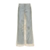 Silk Parchment Denim Jean Blue