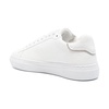 White Leather Sneakers Bead Detailing