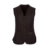 Brown Gilet Zip Jacket with Logo