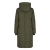 Green Square Down Coat