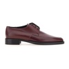 Burgundy Leather Oxford Shoes