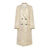 Golden Sunrise Jacquard Coat