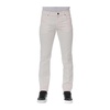 Cotton Button-Front Jeans with Pockets