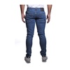 Blue Slim Fit Jeans with Ripped Effect