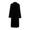 Faux-Fur Black Coat