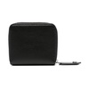 Black Leather Wallet Orb Detail