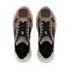 Suede Sneakers with Logo Patch