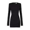 Black Mini Dress with Long Sleeves