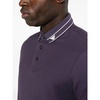 Purple Polo Shirt with Logo Detailing