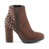 Studded Ankle Boot with Side Zip