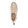 Beige Slip-On Sneakers with Padded Design