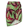 Coastline Print Miniskirt