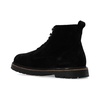 Black Suede Highwood Boots Lace-up