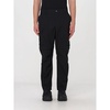 Black Cargo Pants Polyester Cargo Pockets