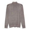 Ribbed Merino Wool High Neck Sweater