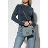 Blue Denim Micro Tote Shoulder Bag