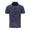 Stylish Paisley Print Polo Shirt