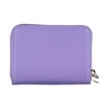 Purple Zip Wallet with Coin Purse