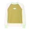 Raglan Crew Neck Sweatshirt Moss Green