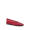 Ruby Red Flat Sole Shoes