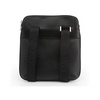 Flat Black Shoulder Bag for Men