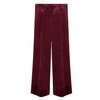 Modern Structure Wide Leg Pants