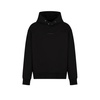 Black Hooded Sweatshirt French Terry AW24