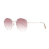 Gold Gradient Panto Sunglasses Women