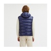 Reversible Hooded Vest Zip Closure