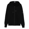 Black Hooded Sweatshirt with Lens Pocket