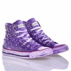 Handmade Violet Sneakers for Women