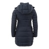 Quilted Mid-Length Jacket with Detachable Hood