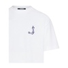 Logo-Print Embroidered Cotton-Jersey T-Shirt