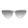 Rose Cat Eye Sunglasses with Brown Gradient Lenses