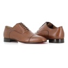 Tobacco Oxford Flat Shoes