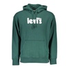 Green Hooded Cotton Sweatshirt