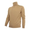 Slim Fit Cashmere Dolcevita Cammello