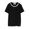 Crystal Embellished Black T-shirt