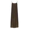 Brown Viscose Dress for Women